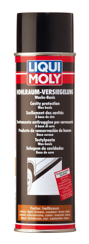 Купить запчасть LIQUI MOLY - 6107 Антикор для пустот кузова воск (светло-коричневый) Hohlraum-Versiegelung hellbraun