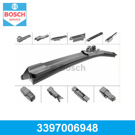 Купить запчасть BOSCH - 3397006948 BOSCH Стеклоочиститель Aerotwin Plus 530mm (AP 530 U)