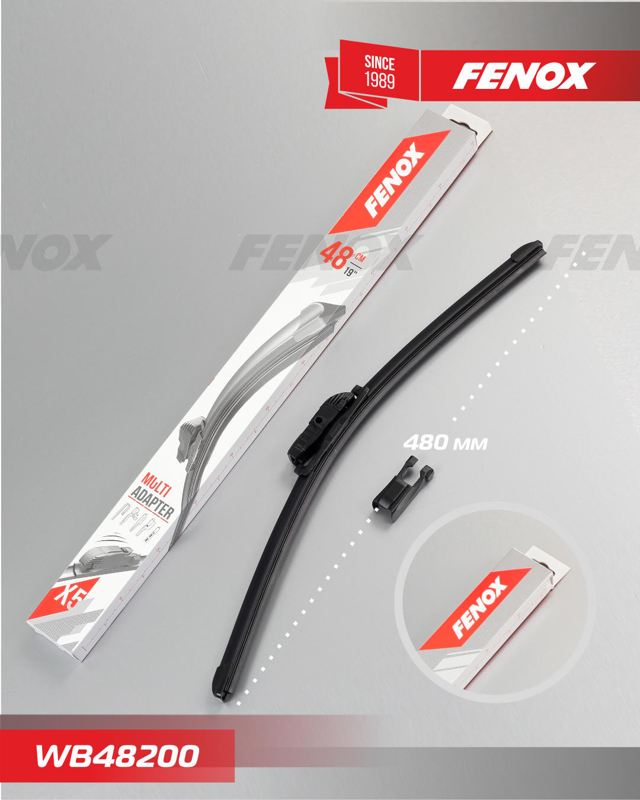 Купить запчасть FENOX - WB48200 ЩЕТКА СТЕКЛООЧИСТИТЕЛЯ